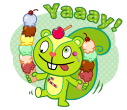 Happy Tree Friends: Pretty style sticker #5407699