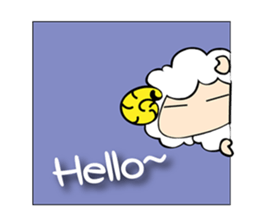 bobo sheep sticker #5407925