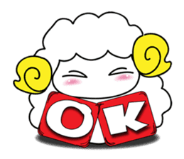 bobo sheep sticker #5407927