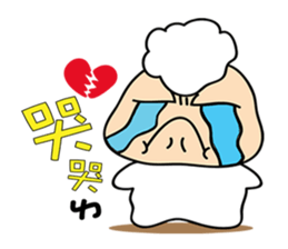 bobo sheep sticker #5407947