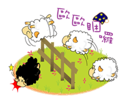 bobo sheep sticker #5407958