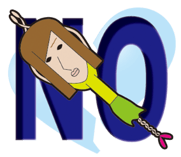 Couple sticker clumsy sticker #5408103