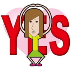 Couple sticker clumsy sticker #5408104