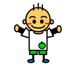 Rinta-kun is an active boy. sticker #5408206