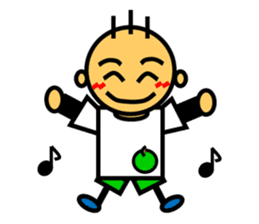 Rinta-kun is an active boy. sticker #5408207