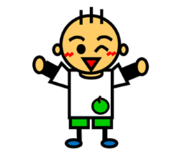 Rinta-kun is an active boy. sticker #5408210