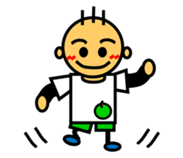 Rinta-kun is an active boy. sticker #5408223