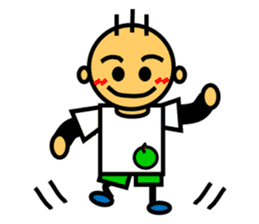 Rinta-kun is an active boy. sticker #5408223