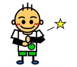 Rinta-kun is an active boy. sticker #5408224
