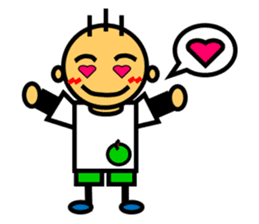 Rinta-kun is an active boy. sticker #5408232