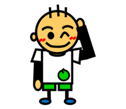 Rinta-kun is an active boy. sticker #5408235