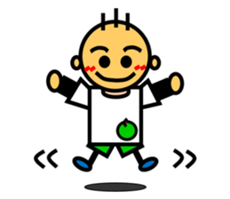 Rinta-kun is an active boy. sticker #5408236