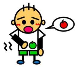 Rinta-kun is an active boy. sticker #5408240