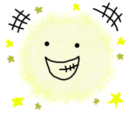 Lovely color ball sticker #5408407