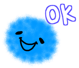 Lovely color ball sticker #5408412