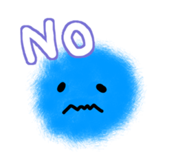 Lovely color ball sticker #5408413