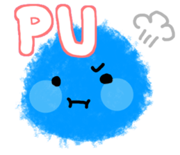 Lovely color ball sticker #5408415