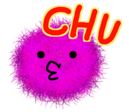 Lovely color ball sticker #5408436