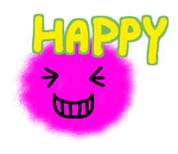 Lovely color ball sticker #5408438