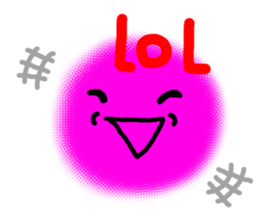 Lovely color ball sticker #5408439