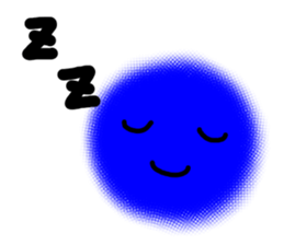 Lovely color ball sticker #5408442