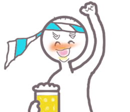 I am an office worker hagenosuke. sticker #5408742