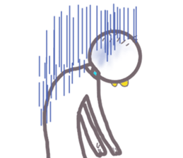 I am an office worker hagenosuke. sticker #5408744