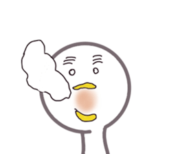 I am an office worker hagenosuke. sticker #5408748