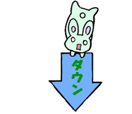 yazirusi usagi sticker #5409331