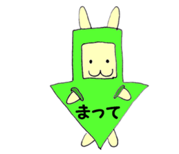 yazirusi usagi sticker #5409354