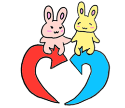 yazirusi usagi sticker #5409363