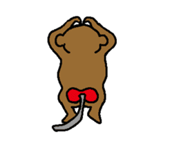 The Tamuras' cat (Xmas & New Year) sticker #5409681