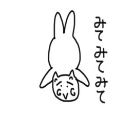 honwaka cat 5 sticker #5409704