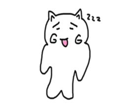 honwaka cat 5 sticker #5409707