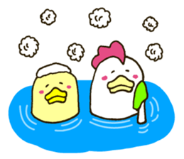 There is a chicken3 sticker #5409831