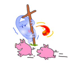 Weak ghost sticker #5410573