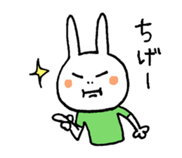 Miyazaki valve rabbit 2 sticker #5410606