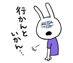 Miyazaki valve rabbit 2 sticker #5410624