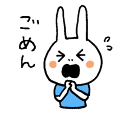 Miyazaki valve rabbit 2 sticker #5410629