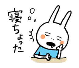 Miyazaki valve rabbit 2 sticker #5410641