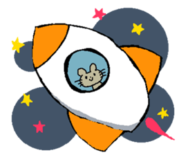 osakana cake05 sticker #5411017