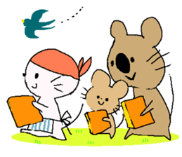 osakana cake05 sticker #5411023