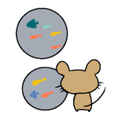 osakana cake05 sticker #5411030