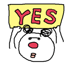 sunglass panda sticker #5411051