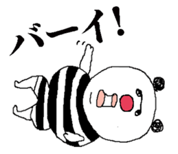 sunglass panda sticker #5411052