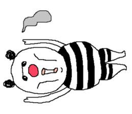 sunglass panda sticker #5411071