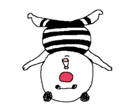 sunglass panda sticker #5411074