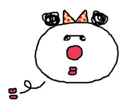 sunglass panda sticker #5411078