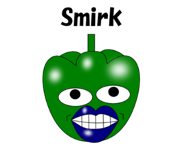 Lips peppers English sticker #5411127