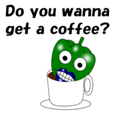 Lips peppers English sticker #5411146